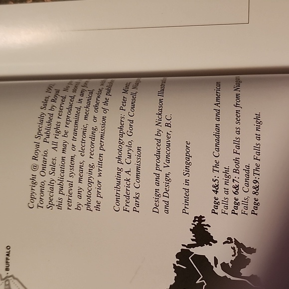 SPECTACULAR NIAGARA FALLS PAPER BACK BOOK ๐ - Picture 7 of 12